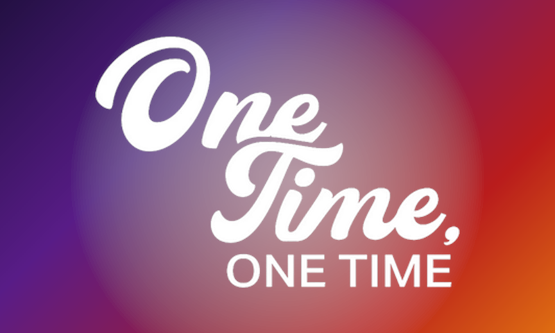 Rabbi Eli Scheller - One Time, One Time
